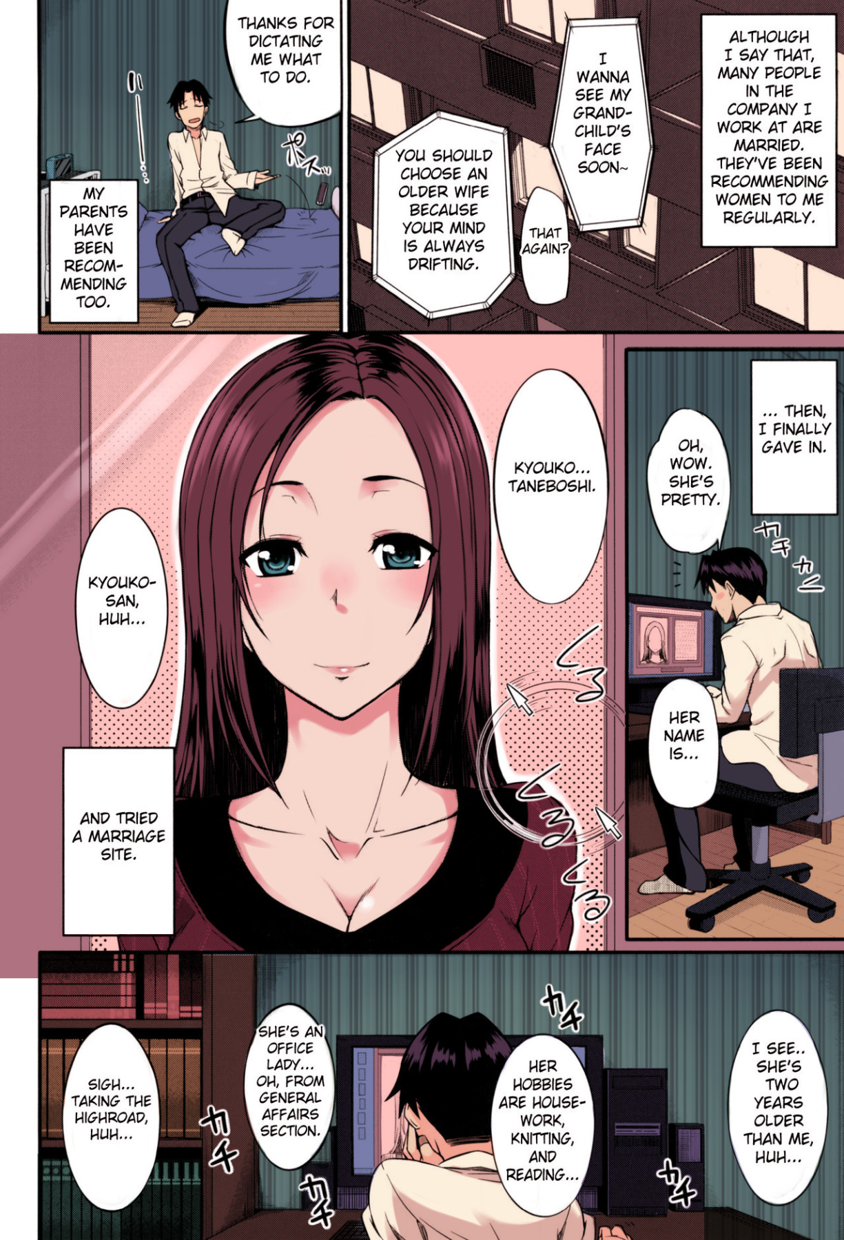 Hentai Manga Comic-Marriage Hunting - Colorized-Read-2